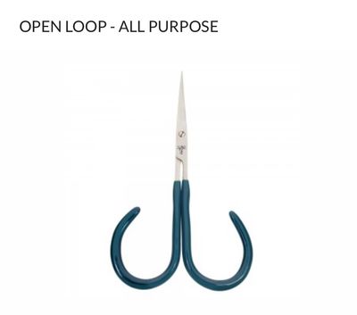 Dr. Slick 4&quot; All Purpose Adjustable Open Loops Straight Scissors