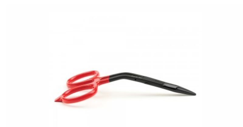 Dr. Slick Black Widow Bent Shaft 6&quot; Scissor Clamp