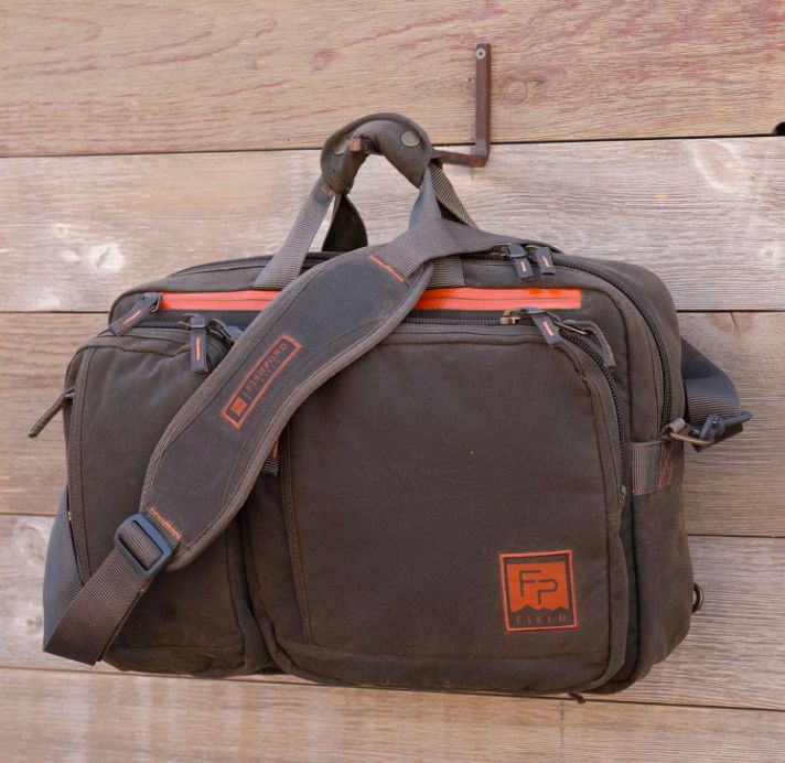 Fishpond Boulder Briefcase - Peat Moss