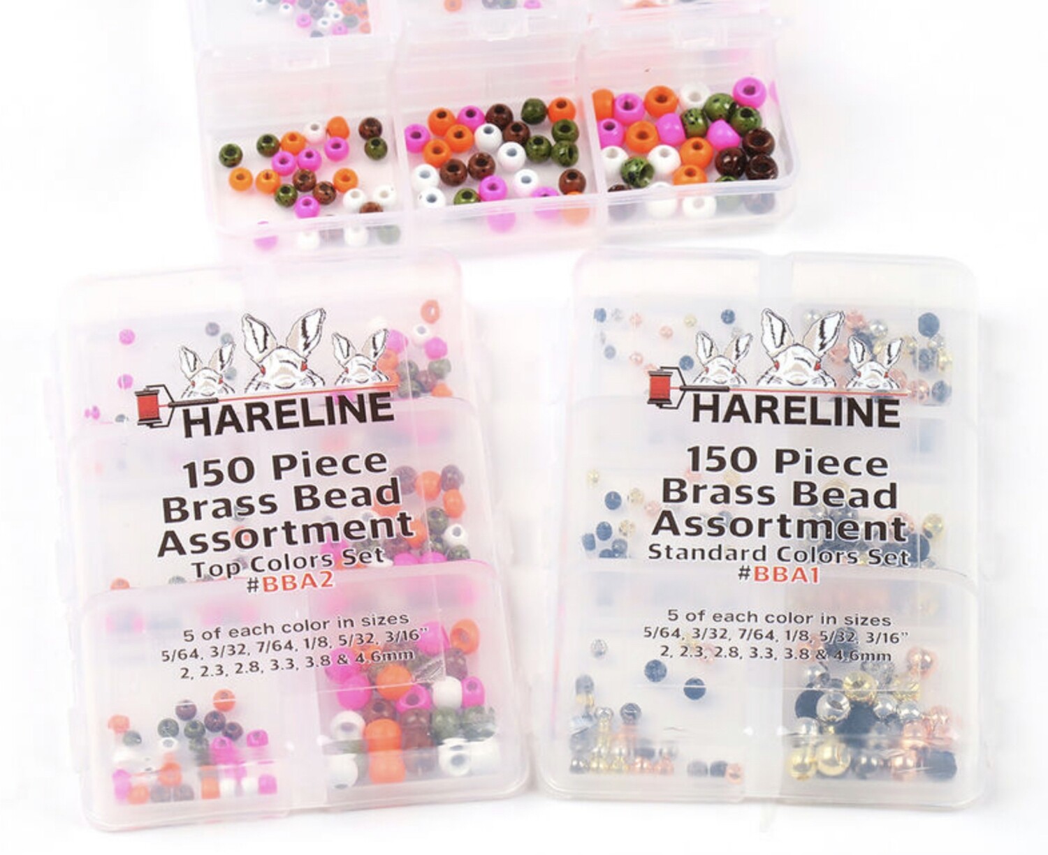 Hareline Brass Bead Assortment Fly Tying Beads