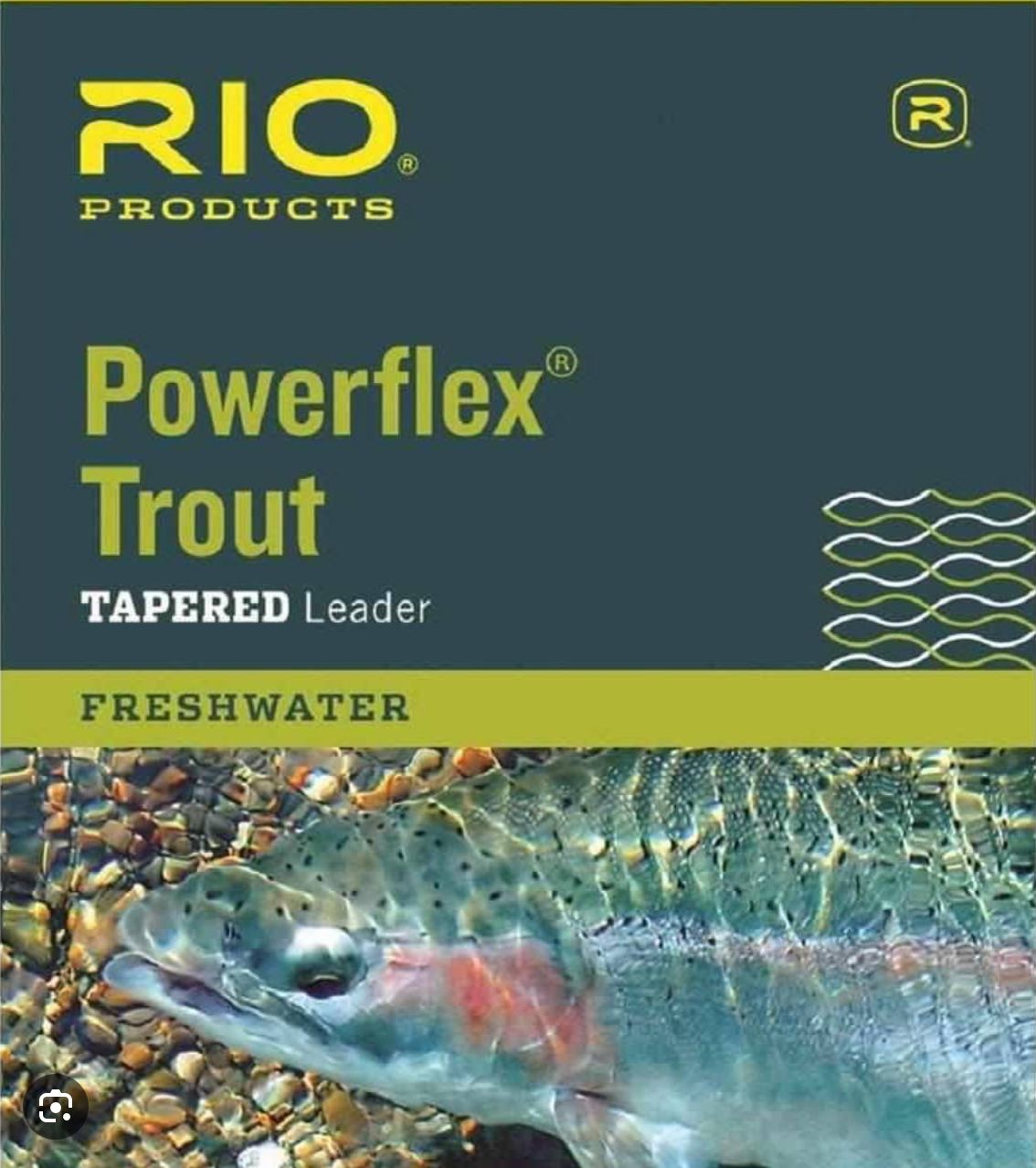 RIO Powerflex 9ft Tapered Leaders