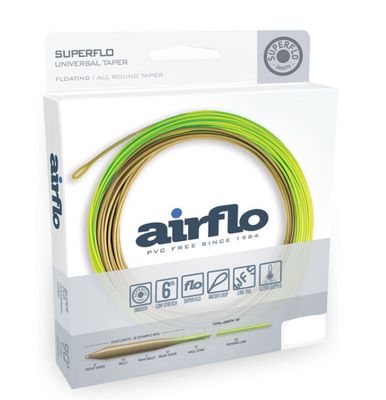 Airflo Universal Taper WF Floating Line Moss/Char