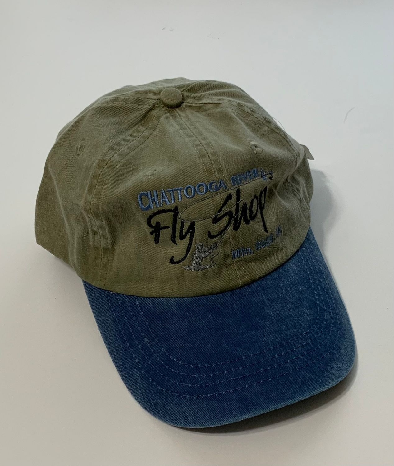 Chattooga River Fly Shop LOGO Garment Washed Hat 