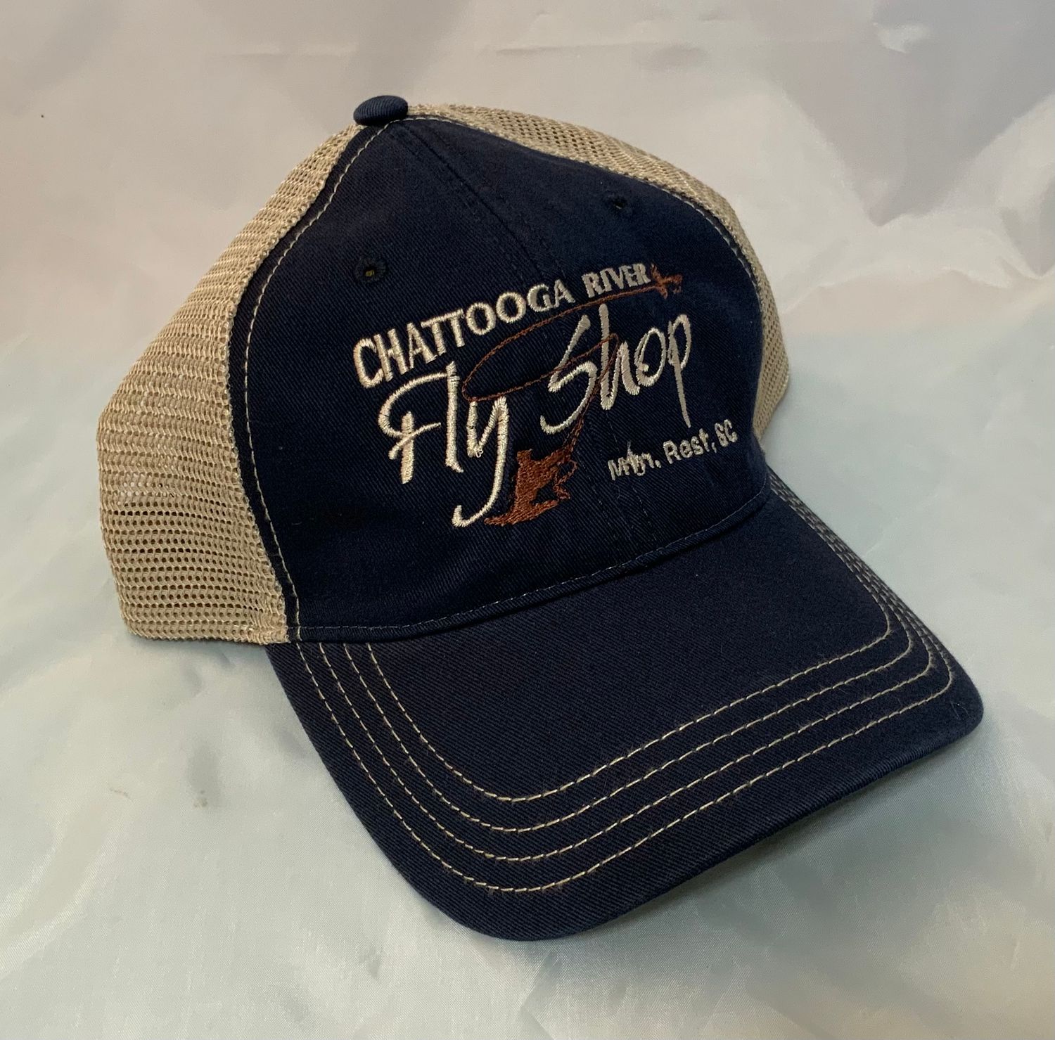 Chattooga River Fly Shop Garment Washed Hat