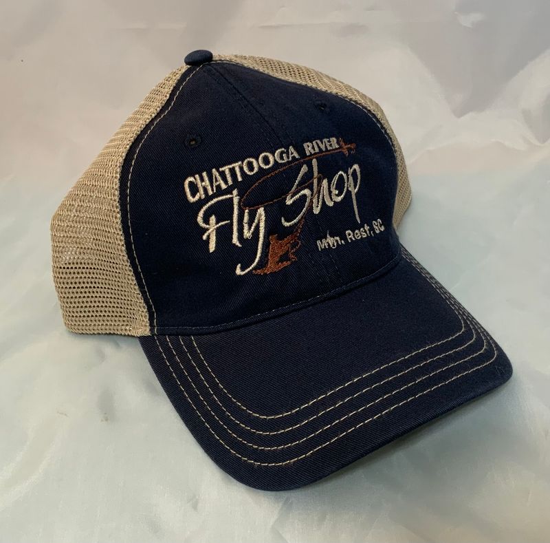 Chattooga River Fly Shop Garment Washed Hat