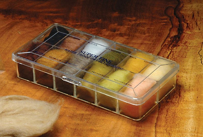 Hareline Super Fine Dry Fly Dub Dispenser