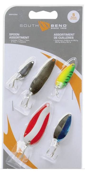 South Bend Spoon Assortment 5 Pack
