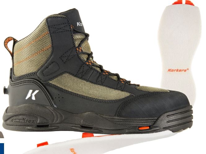 Korkers Greenback Wade Boot Felt Soles