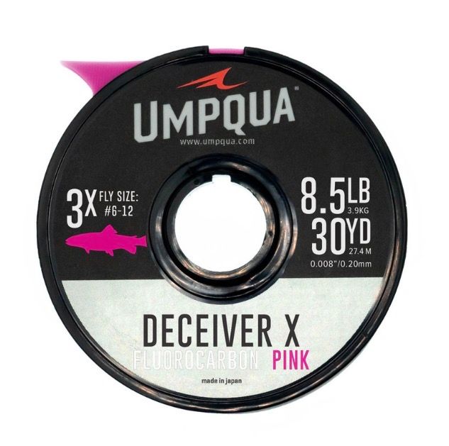 Umpqua Deceiver X Fluoro Tippet PINK 30Yds