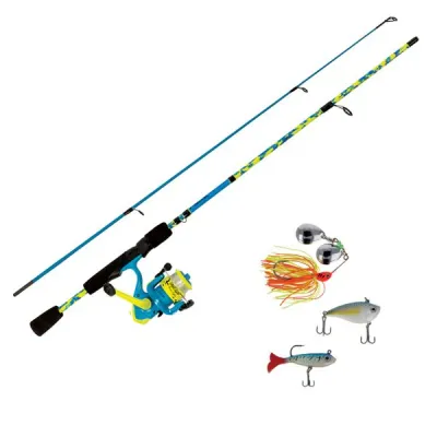 Eagle Claw Brave Eagle 5ft-2 Pc. Spin Combo