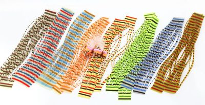 Hareline Triple Barred Heavy Duty Silicone Legs