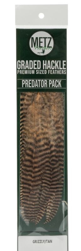 METZ Hackle Predator Pack Feathers