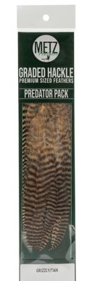 METZ Hackle Predator Pack Feathers