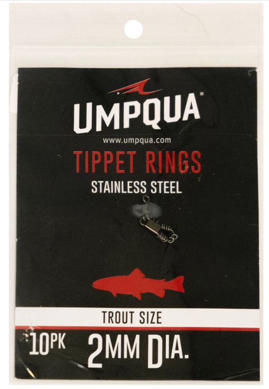 Umpqua STD Tippet Rings 2mm (10Ct)