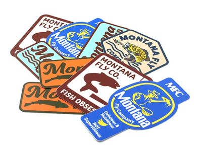 MFC Die Cut Fish Sticker