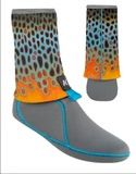 Korkers I-Drain Neoprene Guard Socks DeYoung Brown
