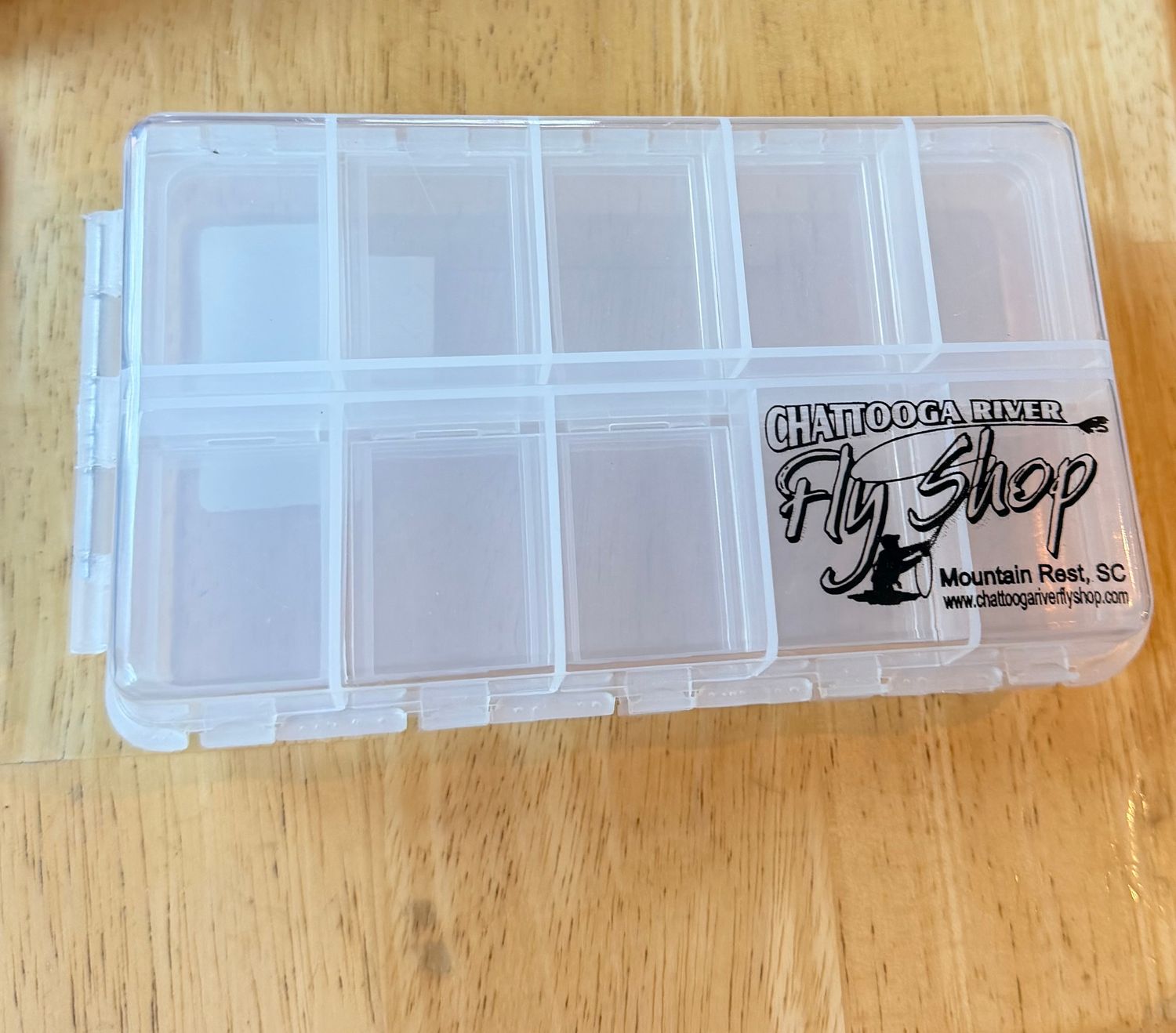 Twenty Compartment Clear Poly Box