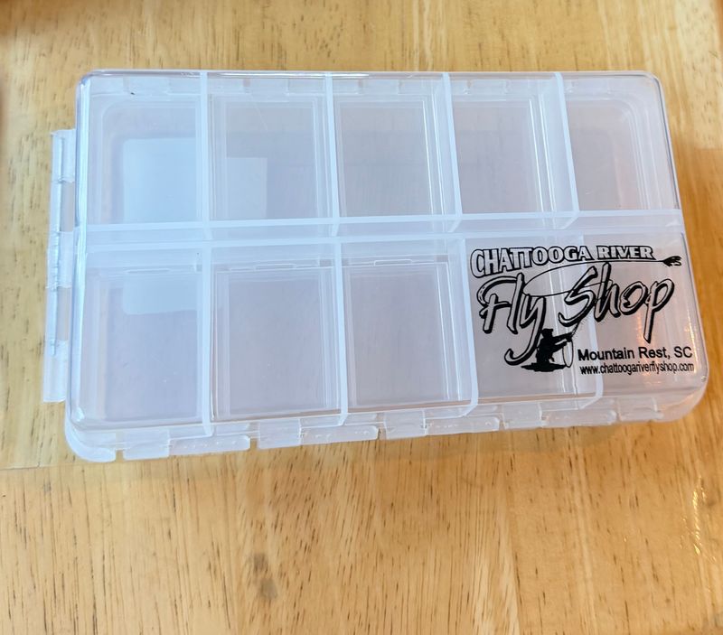 Twenty Compartment Clear Poly Box