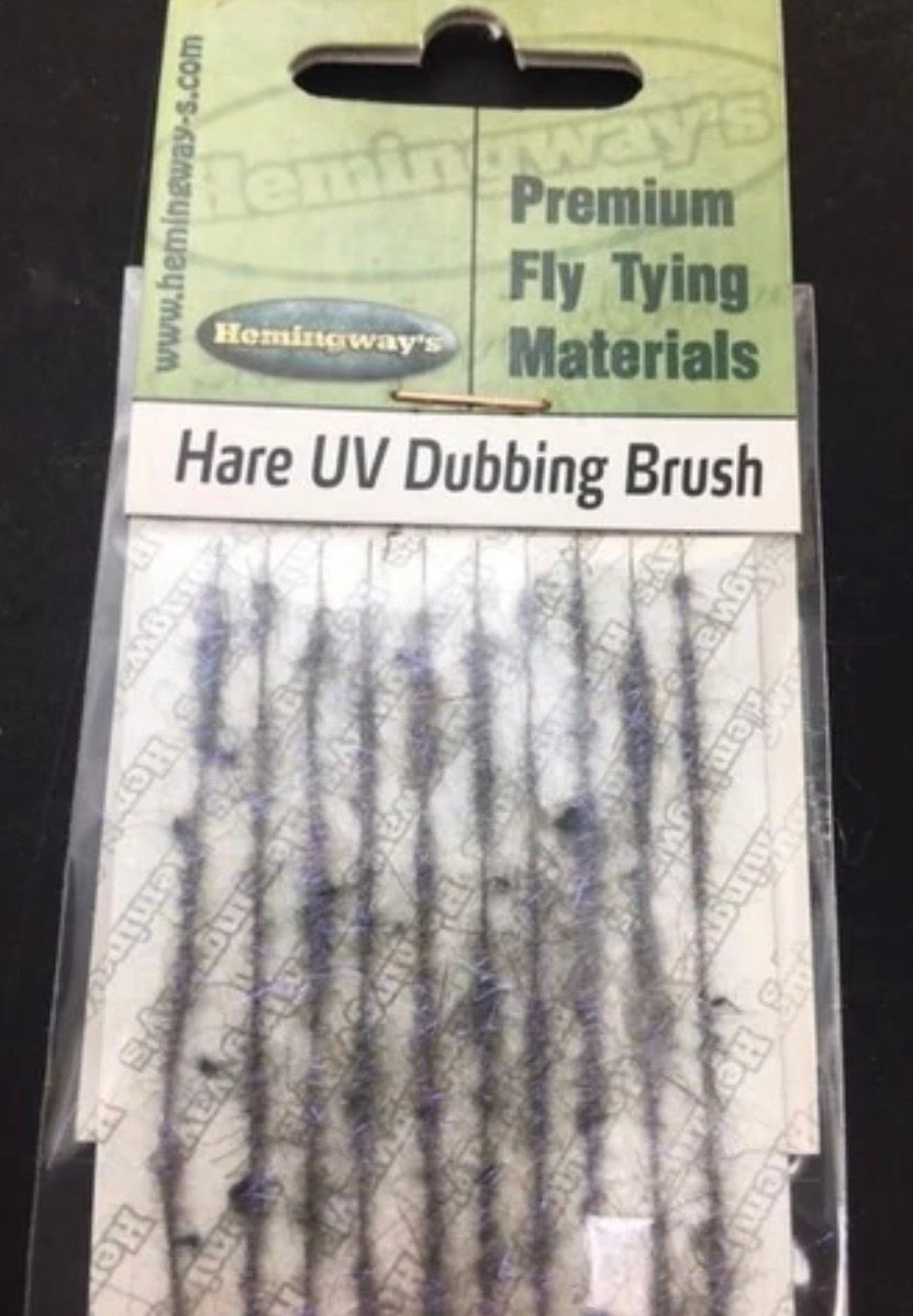 Hemingway's Hare UV Dubbing Brush Fly Tying