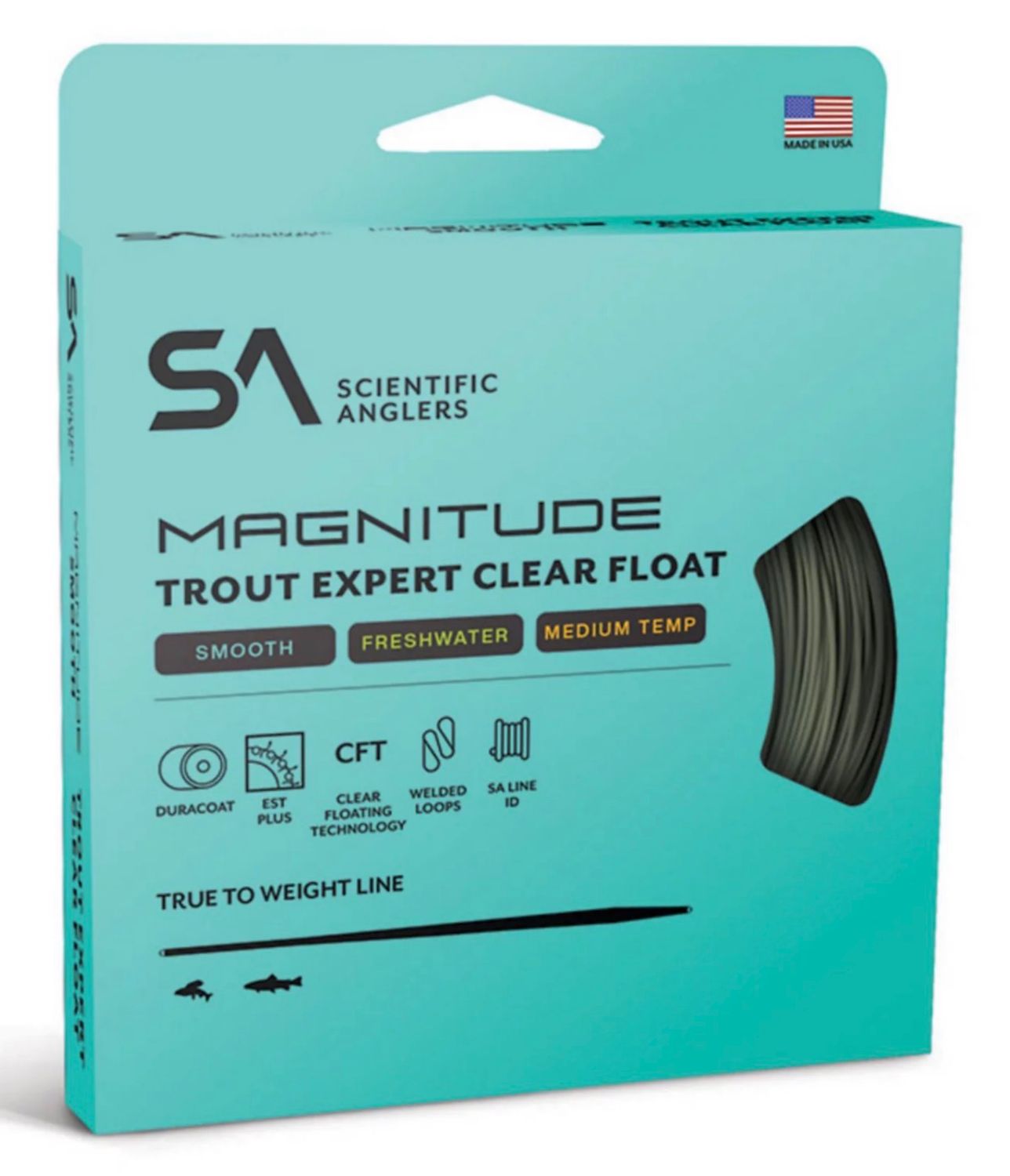 SA Magnitude Smooth Trout Expert Clear Float Tip
