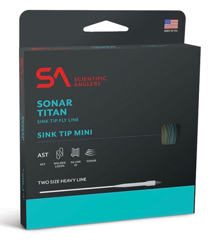 SA Sonar Titan Sink Tip Mini Fly Line WF