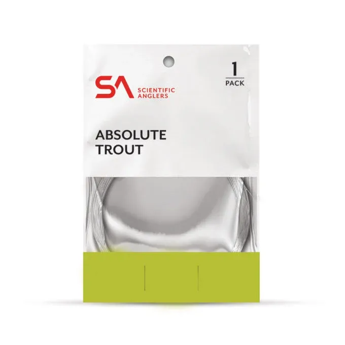SA Absolute Trout Tapered Leaders 7.5Ft &amp; 9Ft