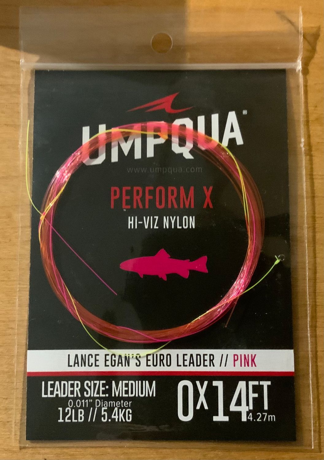 Umpqua Perform Hi-Viz Euro Leader PINK