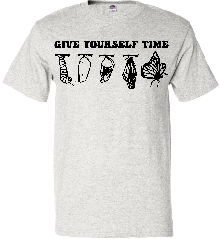 Give Yourself Time Screen Print Transfer