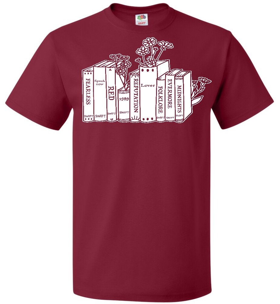 Swift Books Screen Print Transfer