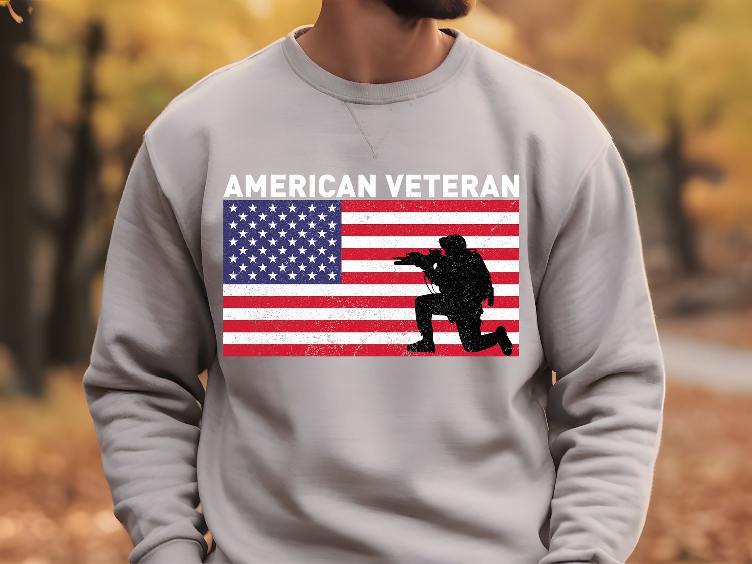 American Veteran DTF Print