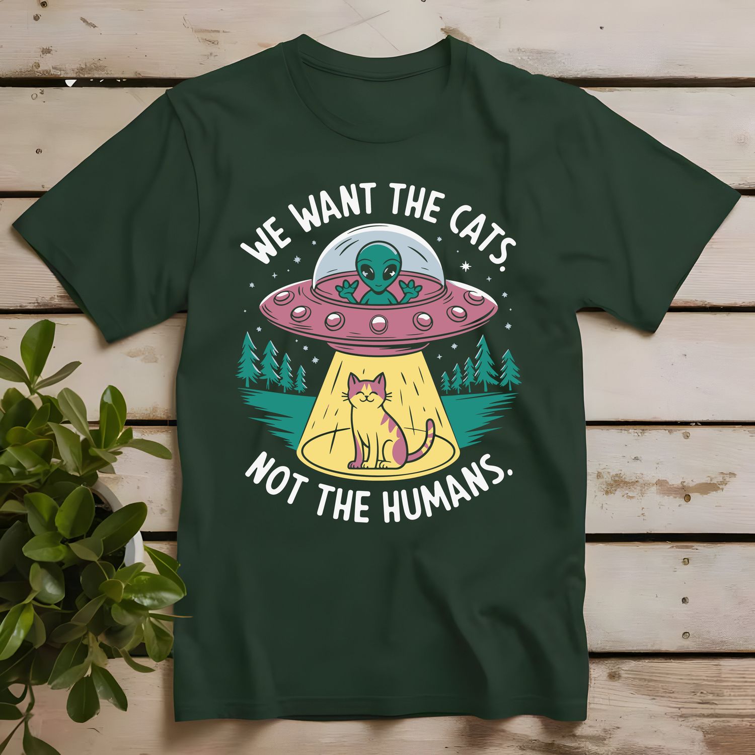 Cats Not Humans DTF Print