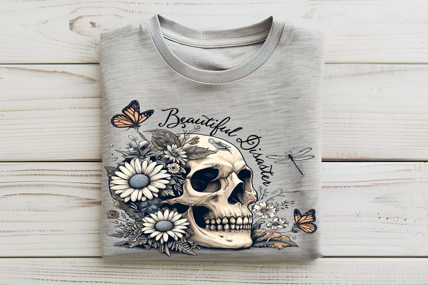 Beautiful Disaster DTF Print
