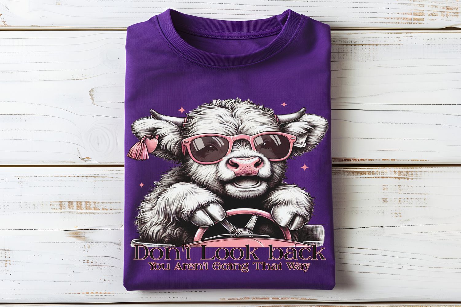 Don&#39;t Look Back DTF Print
