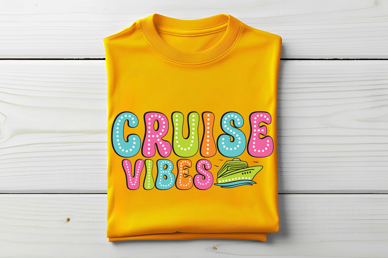 Cruise Vibes DTF Print
