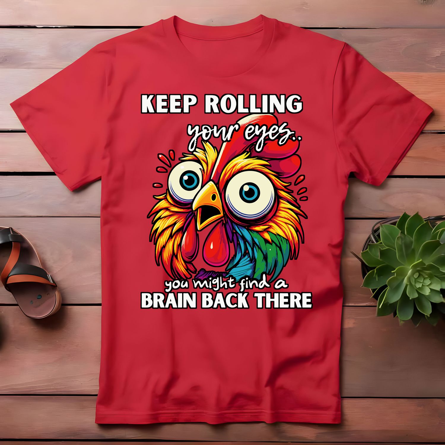 Brain Back There DTF Print
