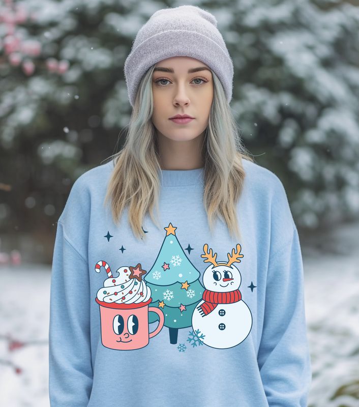 Winter Trio DTF Print