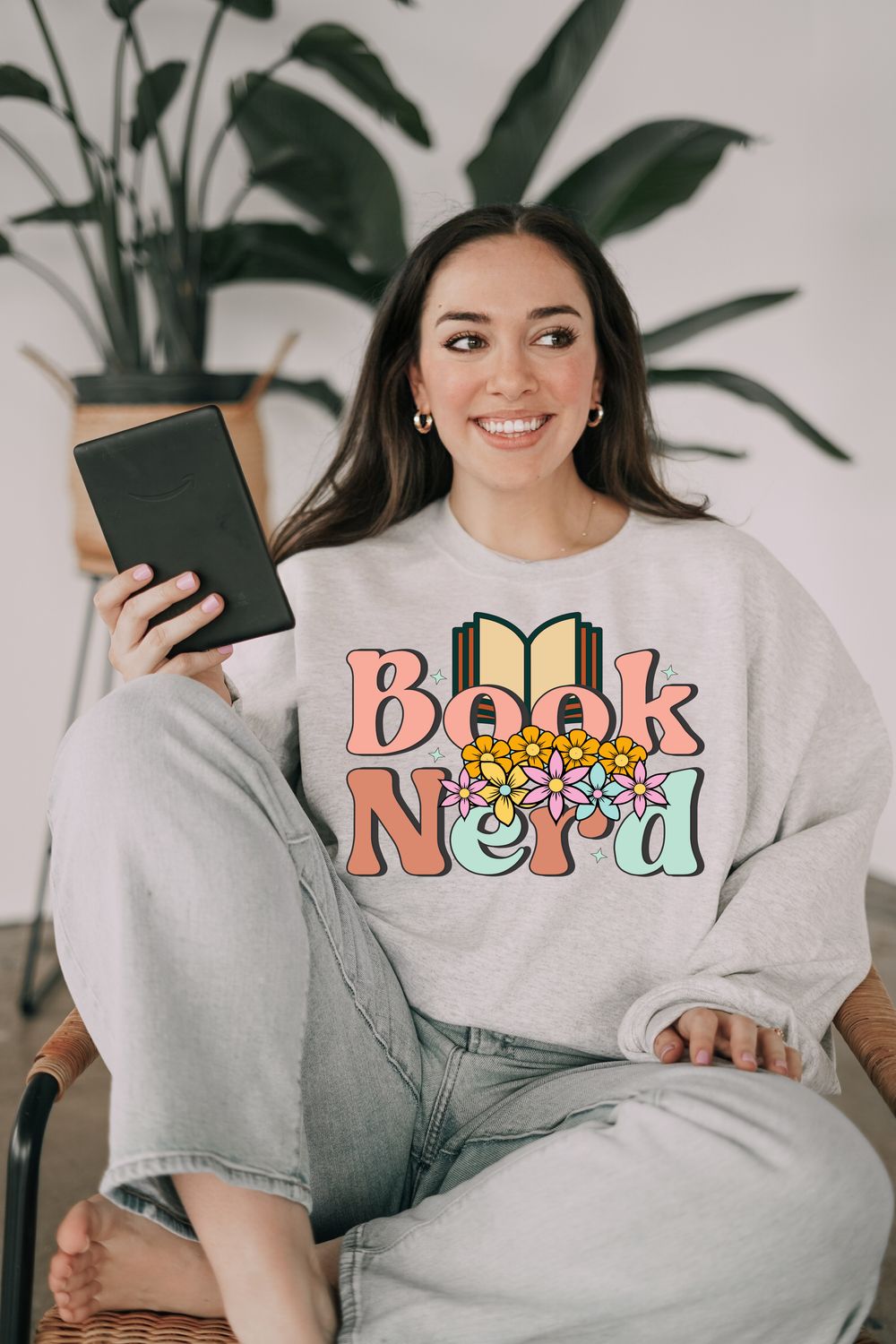 Book Nerd DTF Print