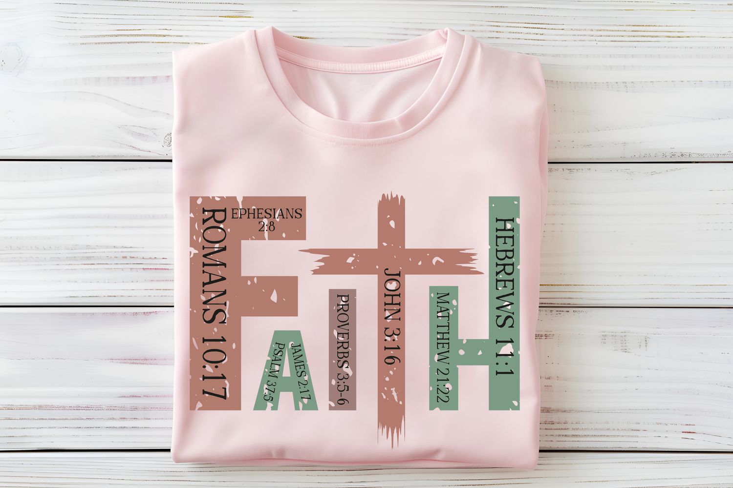Faith Verses DTF Print