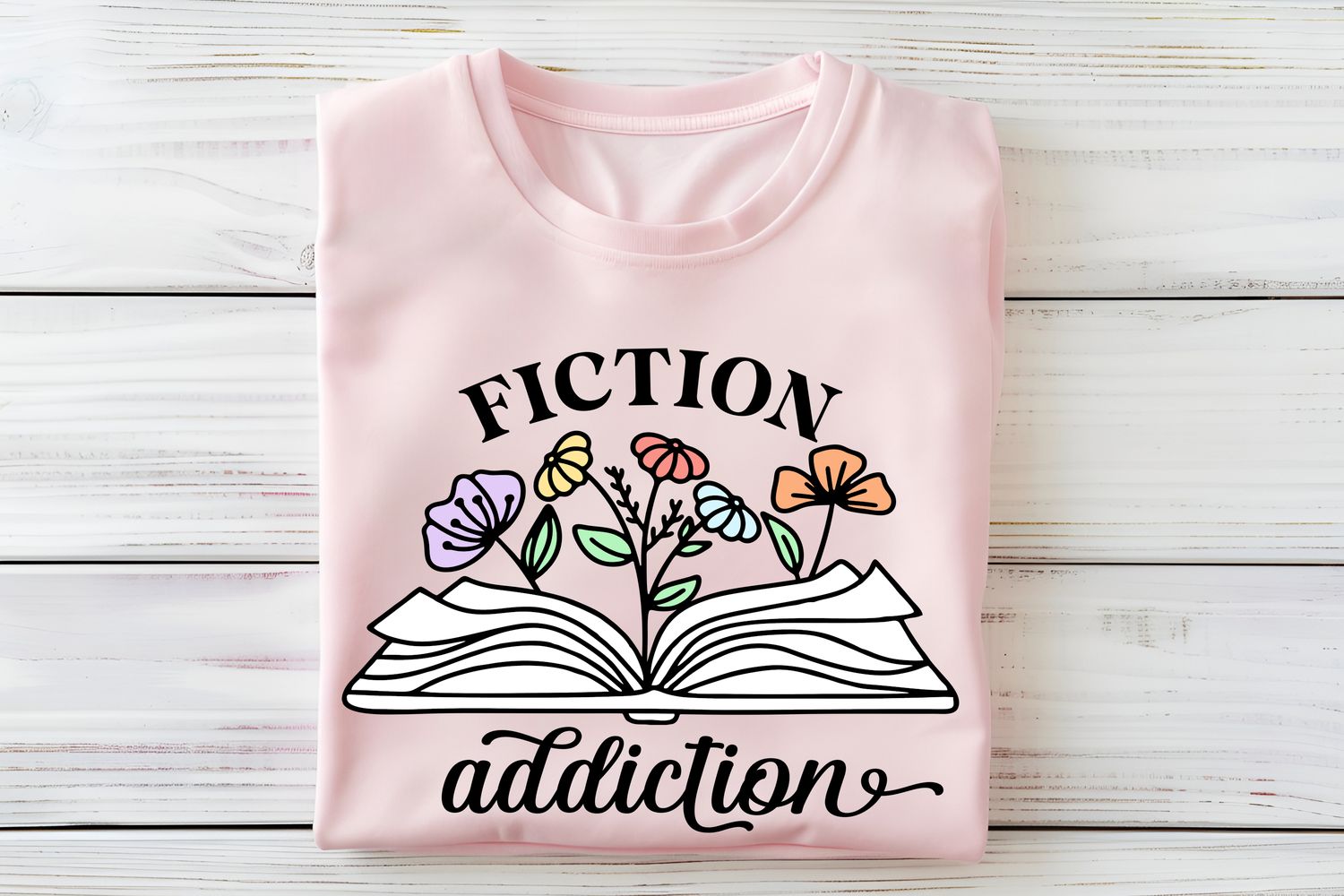Fiction Addiction DTF Print