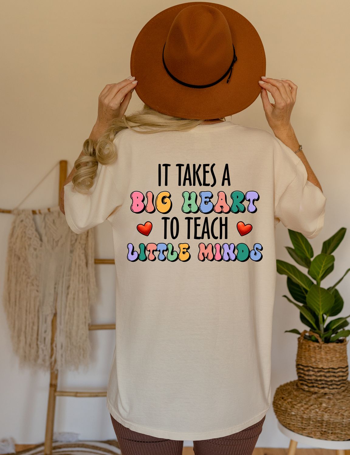 Big Heart Little Minds DTF Print