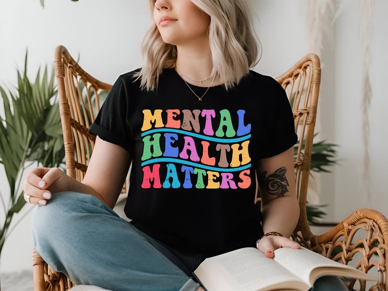 Mental Health Matters DTF Print