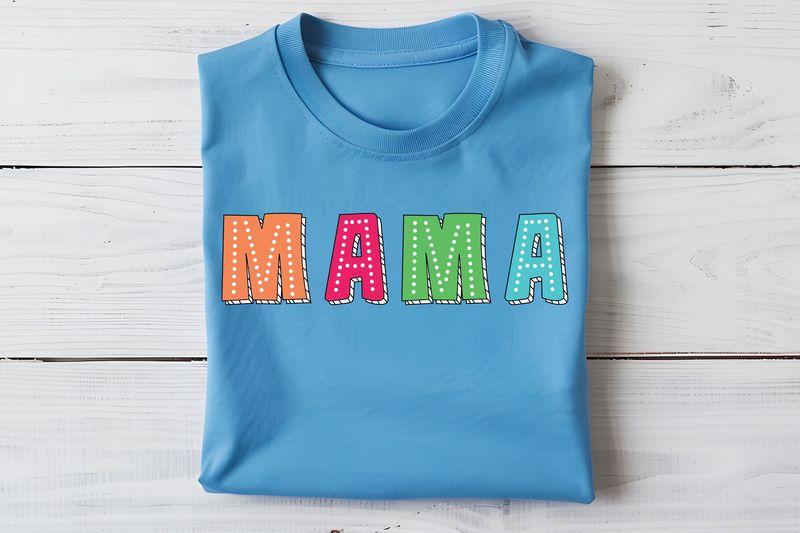 Mama Dot DTF Print