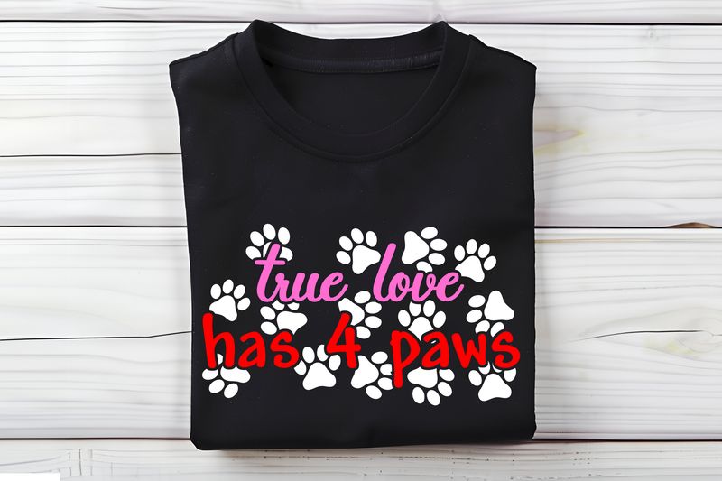 True Love Has 4 Paws DTF Print