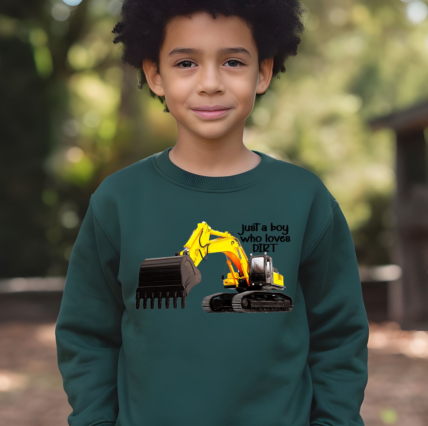 Boy Who Loves Dirt DTF Print