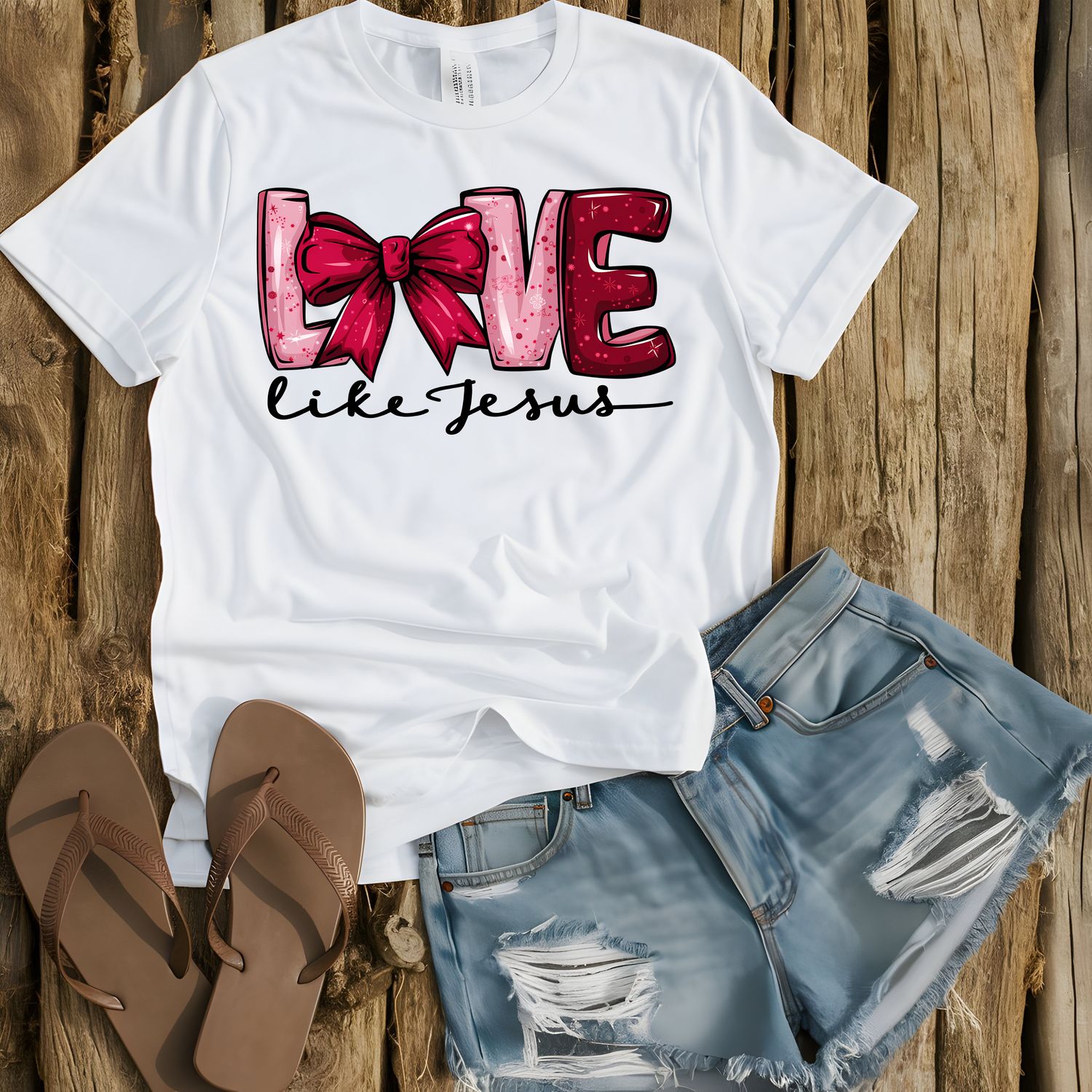 Love Like Jesus DTF Print