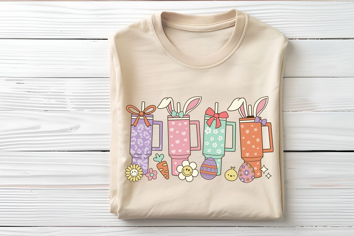 Easter Cups DTF Print