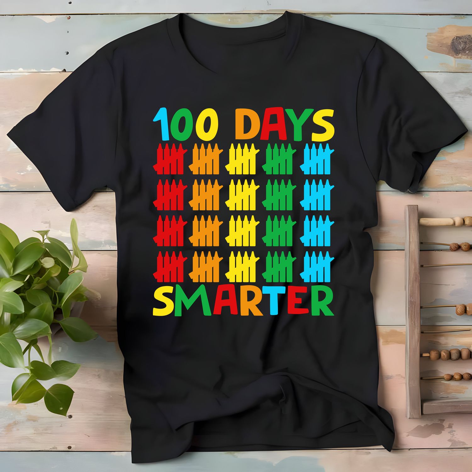 100 Days Smarter Tallies DTF Print