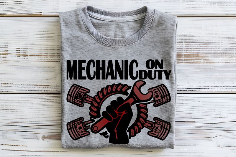 Mechanic On Duty DTF Print