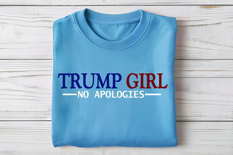 Trump Girl No Apologies DTF Print