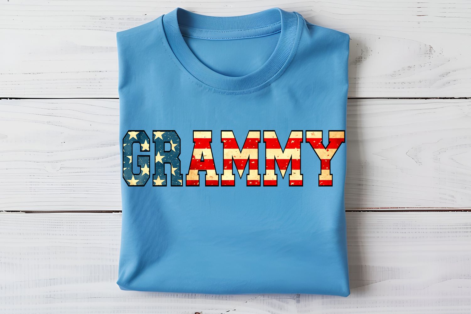 Grammy Flag Varsity DTF Print